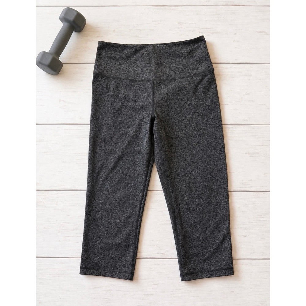 Victoria's Secret Retro VSX Sport Gray Cropped Yoga Leggings Y2K Size S 2010s